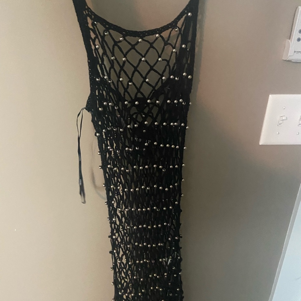 Beaded overlay dress! Send an offer!
